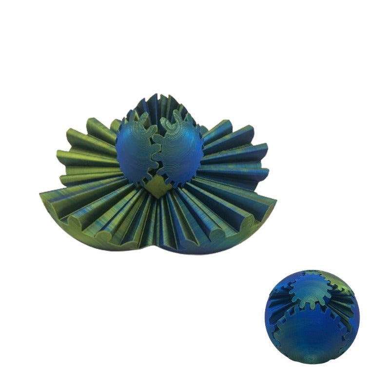 3D Printed Gear Sphere Ball