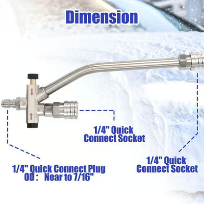 Foam Cannon Dual Connector Accessory