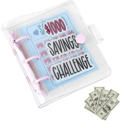 Mini Budget Binder with 25 Waterproof Envelopes