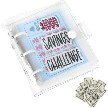 Mini Budget Binder with 25 Waterproof Envelopes