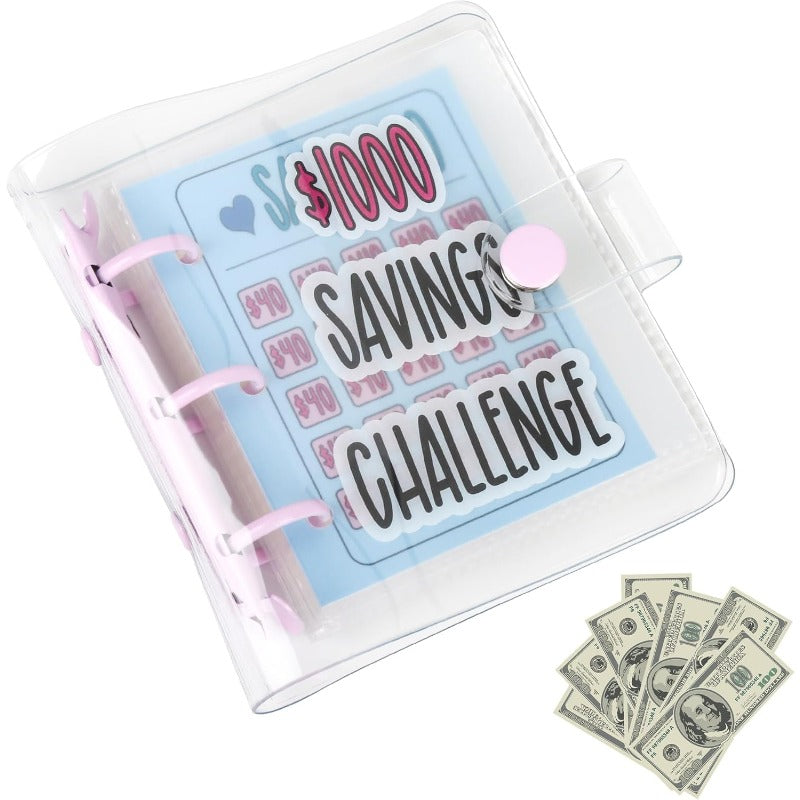 Mini Budget Binder with 25 Waterproof Envelopes
