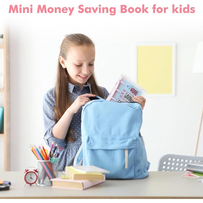 Mini Budget Binder with 25 Waterproof Envelopes